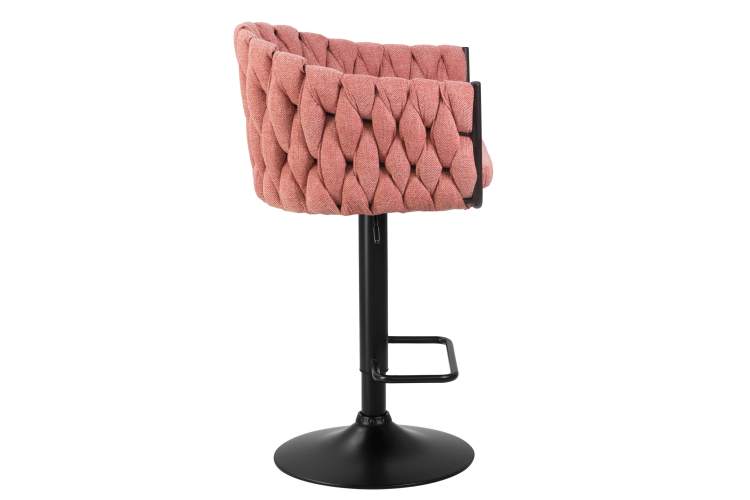 Набор 2 шт Стул барный DOBRIN LEON, розовая ткань (LAR 275-10)-3