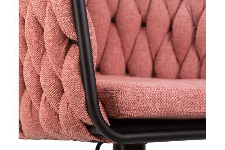 Набор 2 шт Стул барный DOBRIN LEON, розовая ткань (LAR 275-10)-8