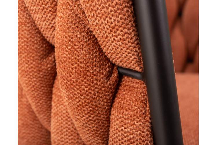Набор 2 шт Стул обеденный DOBRIN MATILDA, оранжевая ткань (LAR 275-27)-9