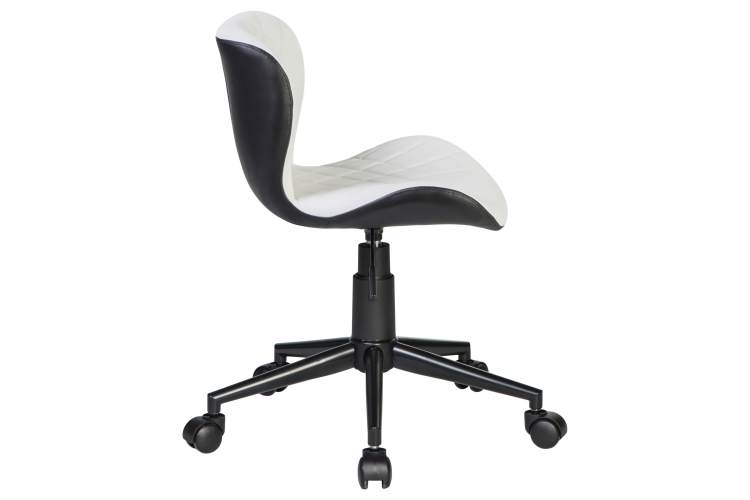 Набор 2 шт Офисное кресло для персонала DOBRIN RORY, бело-чёрный-3