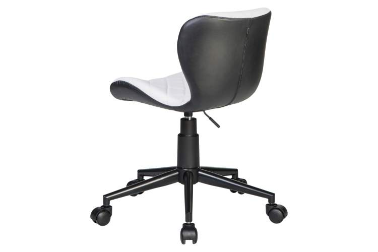 Набор 2 шт Офисное кресло для персонала DOBRIN RORY, бело-чёрный-4