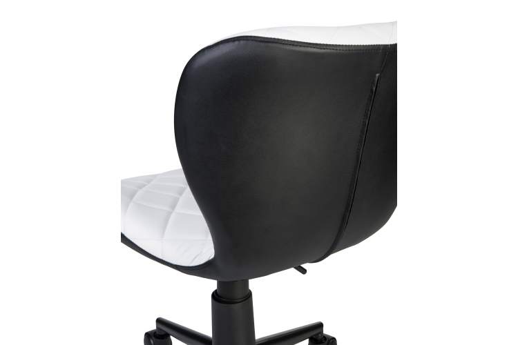 Набор 2 шт Офисное кресло для персонала DOBRIN RORY, бело-чёрный-7