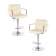 Набор 2 шт Стул барный DOBRIN KRUGER ARM, кремовый