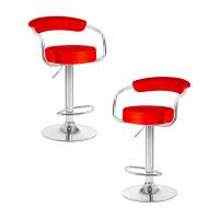 Набор 2 шт Стул барный DOBRIN MARTA, красный