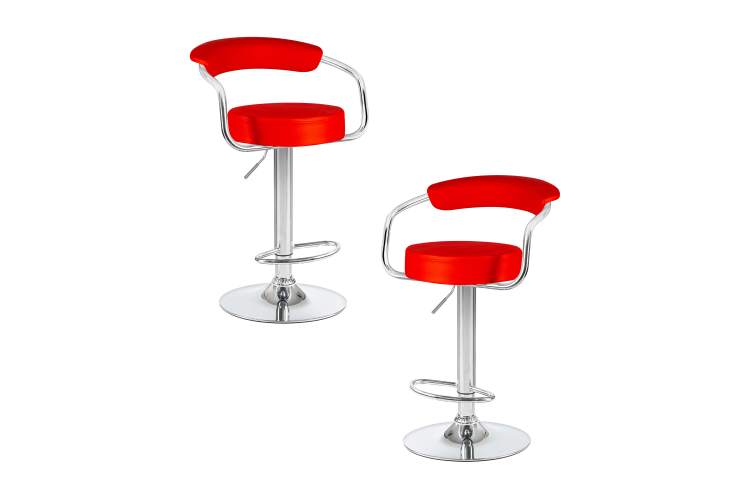 Набор 2 шт Стул барный DOBRIN MARTA, красный