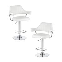 Набор 2 шт Стул барный DOBRIN CHARLY, белый