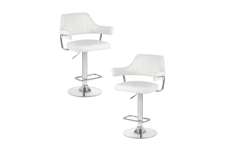 Набор 2 шт Стул барный DOBRIN CHARLY, белый