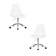 Набор 2 шт Офисное кресло для персонала DOBRIN MONTY, белый