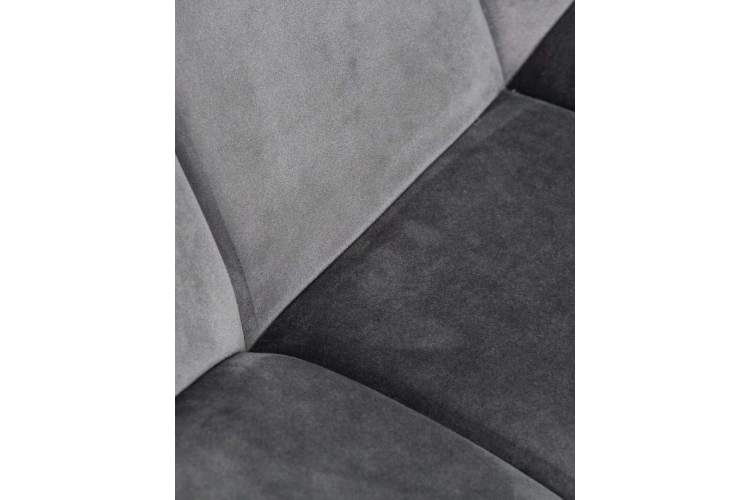 Стул обеденный DOBRIN ALEX, черные матовые ножки, темно-серый велюр (V108-91)-9