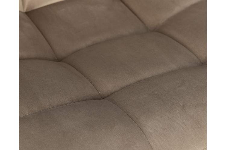 Набор 2 шт Стул барный DOBRIN NICOLE, черные матовые ножки, мокко велюр (108-104)-7