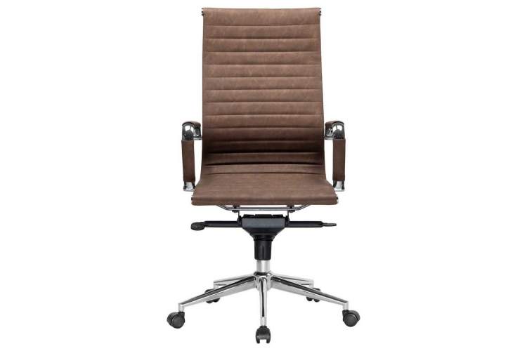 Офисное кресло для руководителей DOBRIN CLARK, коричневый лофт №320-5