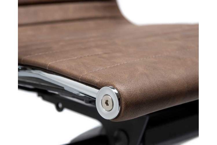 Офисное кресло для руководителей DOBRIN CLARK, коричневый лофт №320-7