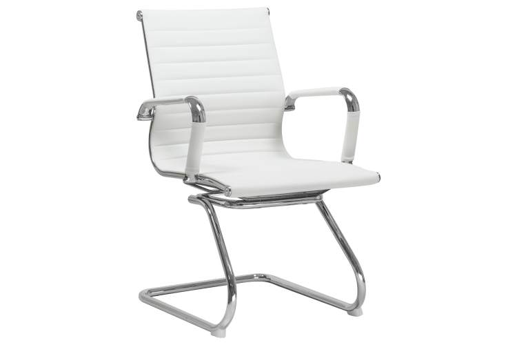 Набор 2 шт Офисное кресло для посетителей DOBRIN CODY, белый-2