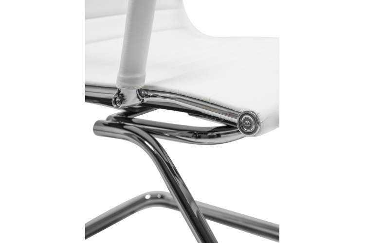 Набор 2 шт Офисное кресло для посетителей DOBRIN CODY, белый-7