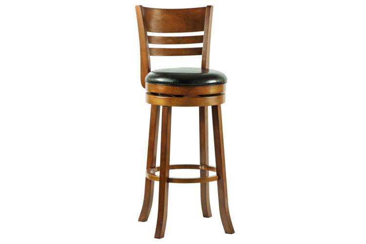 Стул барный DOBRIN WILLIAM BAR, шоколад, чёрный