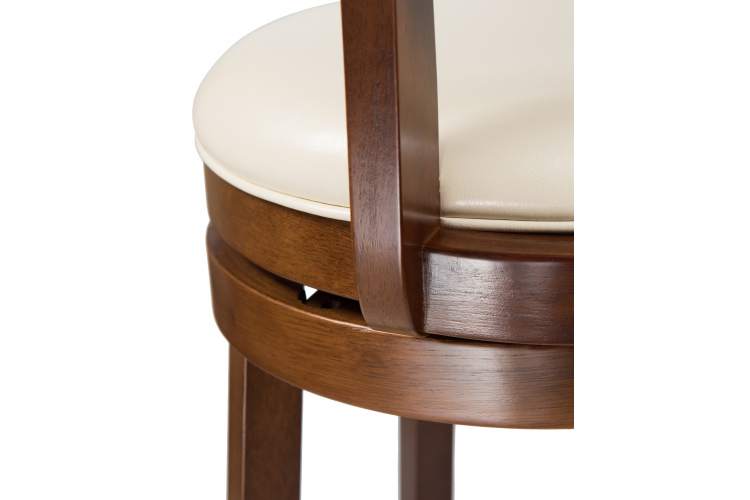 Набор 2 шт Стул барный DOBRIN WILLIAM BAR, шоколад, кремовый-6