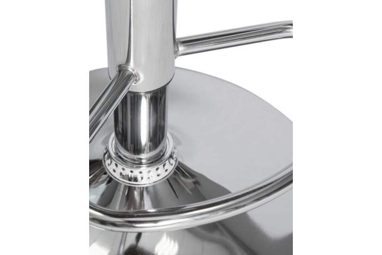 Стул барный DOBRIN OSTIN, цвет белый PU ABA 008-8