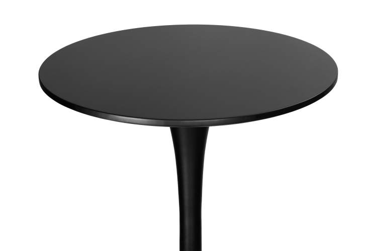 Стол барный MIA BAR, черная столешница, черное основание-2