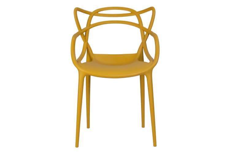 Набор 4 шт Стул обеденный DOBRIN MASTERS, горчичный (Y-03)-4