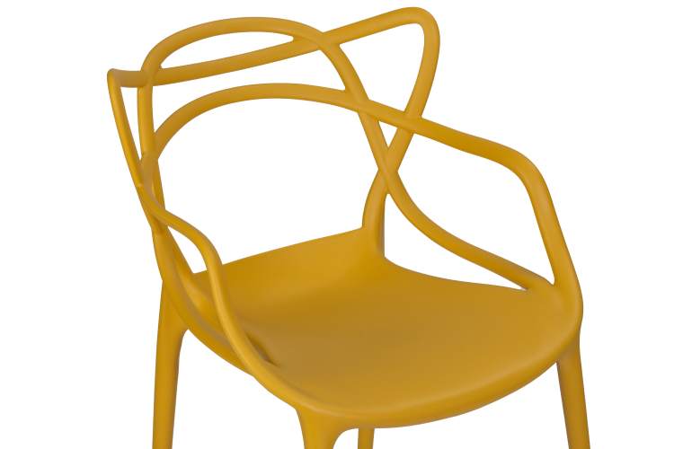 Набор 4 шт Стул обеденный DOBRIN MASTERS, горчичный (Y-03)-5