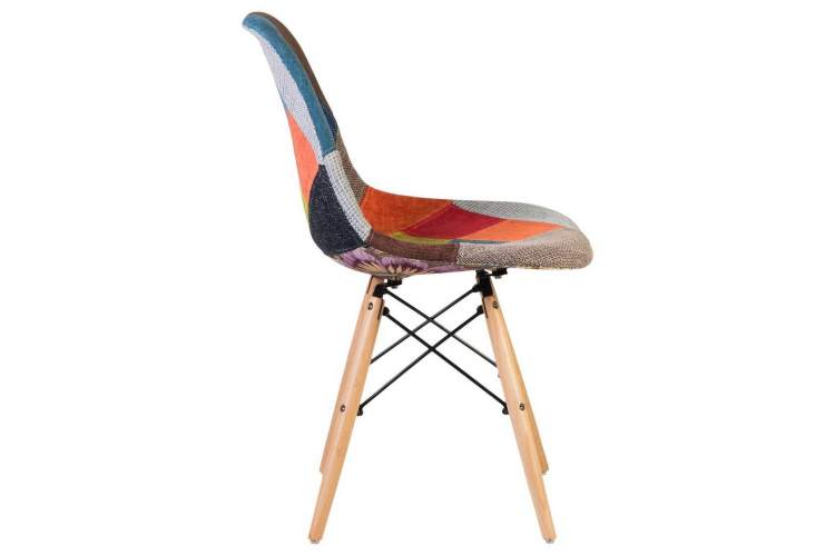 Стул обеденный LMZL-PP623, ножки светлый бук, цвет сиденья мозаика-2