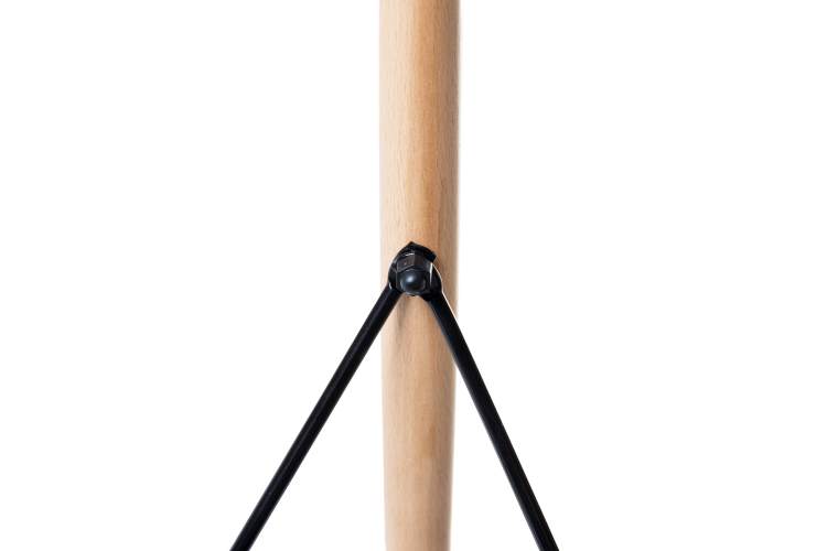 Набор 4 шт Стул обеденный DOBRIN DSW, ножки светлый бук, цвет белый (W-02)-7