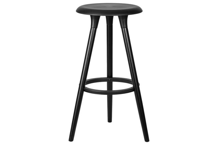 Набор 4 шт Стул барный DOBRIN ROYCE BLACK, чёрный (B-03)-1