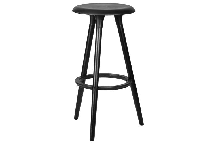 Набор 4 шт Стул барный DOBRIN ROYCE BLACK, чёрный (B-03)-2