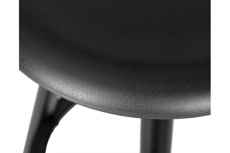 Набор 4 шт Стул барный DOBRIN ROYCE BLACK, чёрный (B-03)-4