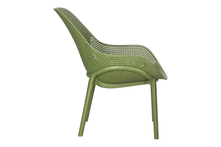 Набор 4 шт Кресло DOBRIN LONZO, зеленый хаки (G-17) c УФ-защитой-3