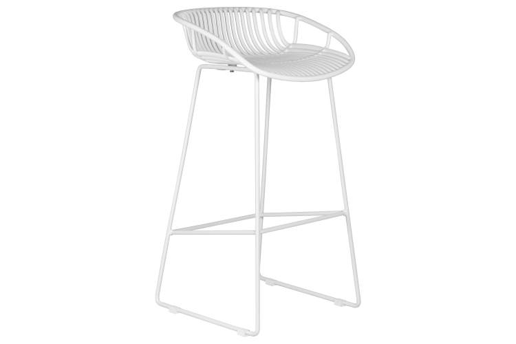 Набор 4 шт Стул барный DOBRIN FRANK, белый-2