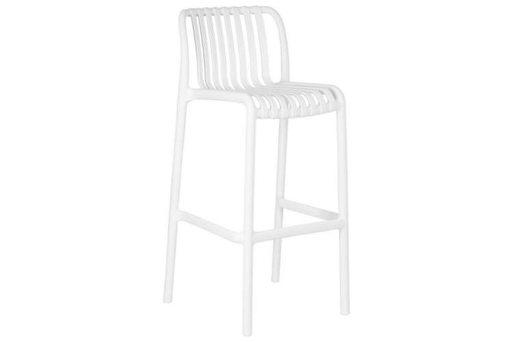 Стул барный DOBRIN CHLOE BAR, белый (W-02)