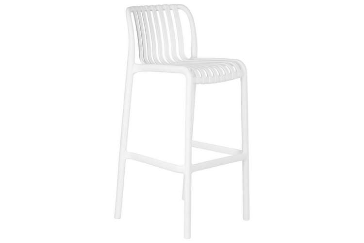 Стул барный DOBRIN CHLOE BAR, белый (W-02)-1