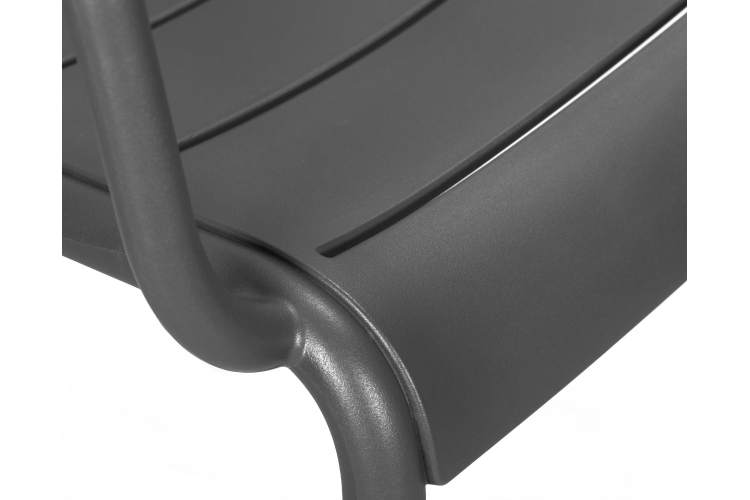 Стул обеденный DOBRIN TIM ARM, темно-серый (GR-04)-6