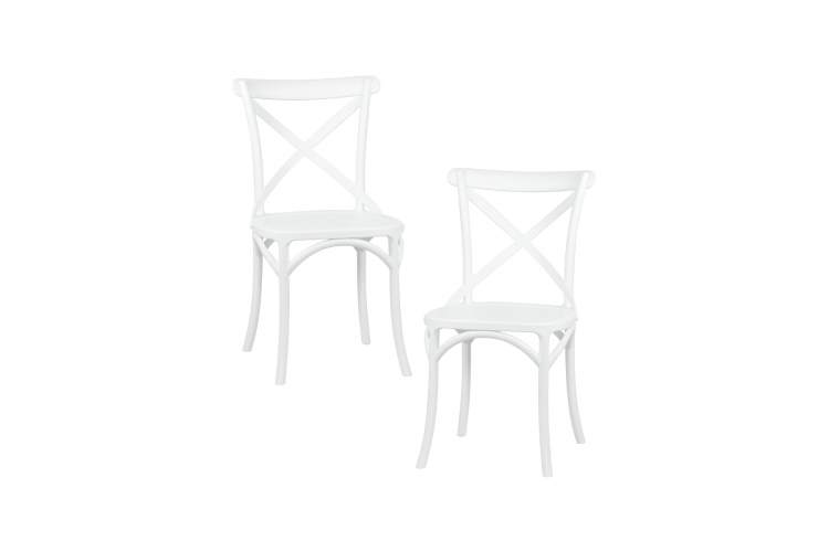 Набор 2 шт Стул обеденный DOBRIN MASON, цвет белый (W-02)