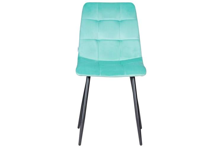 Набор 4 шт Стул обеденный DOBRIN CHILLY, Мятный Holland 50, основание черное-6