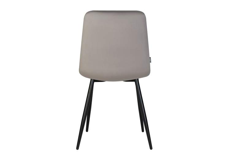 Набор 4 шт Стул обеденный DOBRIN CHILLY, Темно-серый Holland 18, основание черное-6