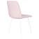 Набор 4 шт Стул обеденный DOBRIN CHILLY ROMBO, Розовый Simple 03, основание белый
