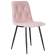 Набор 4 шт Стул обеденный DOBRIN CHILLY ROMBO, Розовый Simple 03, основание черное