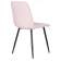 Набор 4 шт Стул обеденный DOBRIN CHILLY ROMBO, Розовый Simple 03, основание черное