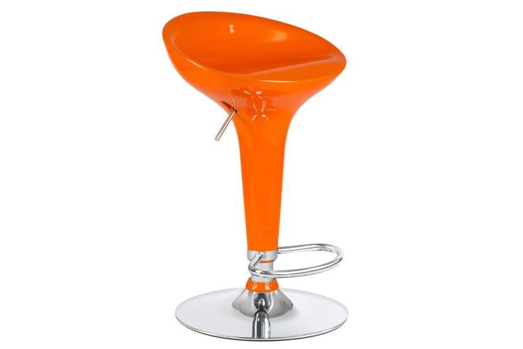 Набор 2 шт Стул барный DOBRIN BOMBA, оранжевый-2