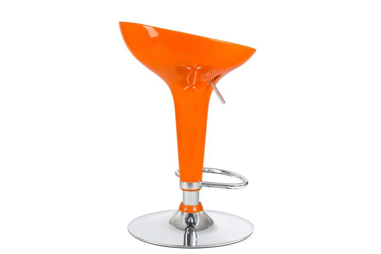 Набор 2 шт Стул барный DOBRIN BOMBA, оранжевый-4