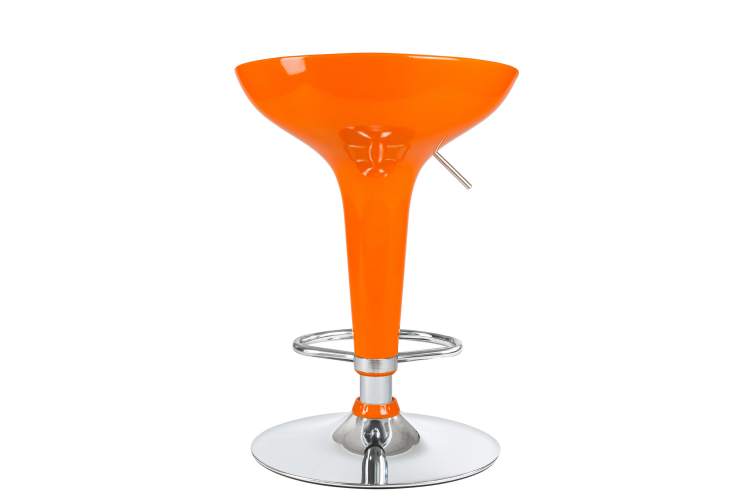 Набор 2 шт Стул барный DOBRIN BOMBA, оранжевый-5