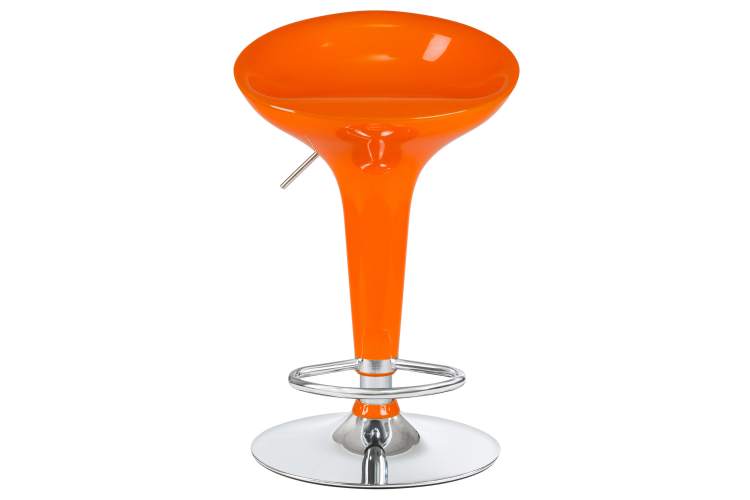 Набор 2 шт Стул барный DOBRIN BOMBA, оранжевый-6