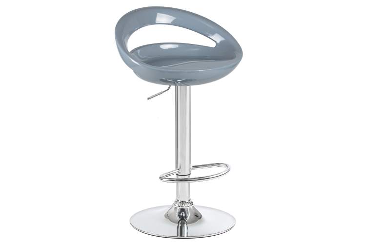 Набор 2 шт Стул барный DOBRIN DISCO, серый-1