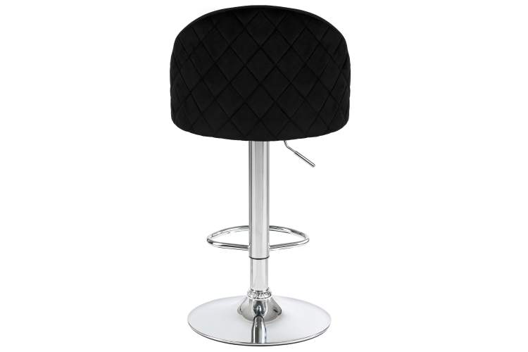 Набор 2 шт Стул барный DOBRIN MILANA, черный велюр (MJ9-101)-5