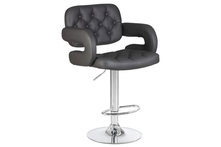 Набор 2 шт Стул барный DOBRIN TIESTO, серый-1