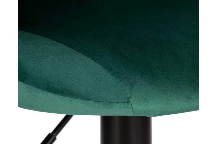 Стул барный DOBRIN LOGAN BLACK, зеленый велюр (MJ9-88)-6
