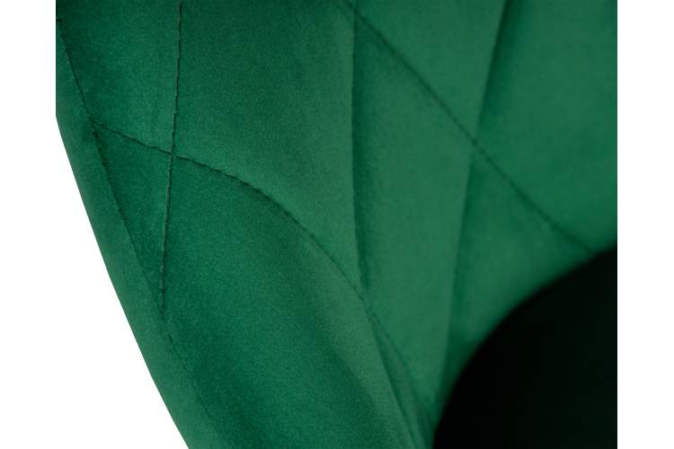 Набор 2 шт Стул барный DOBRIN LOGAN BLACK, зеленый велюр (MJ9-88)-8