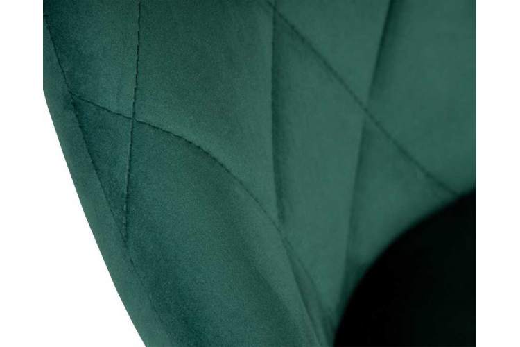 Стул барный DOBRIN LOGAN BLACK, зеленый велюр (MJ9-88)-7